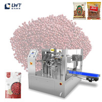 Machine d'emballage verticale pour sacs de viande en cubes, prix d'usine, avec peseuse combinée, pour l'industrie hôtelière et du vêtement, scellage arrière, composants de machines