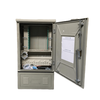 Armoires de sol pour fibre optique FTTH extérieures 48 96 144 288 576 720 cœurs, FDH ODF, connecteur croisé, équipement de fibre optique LGX PLC