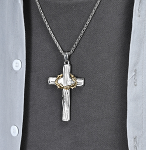 Collana croce personalizzata <span class=keywords><strong>per</strong></span> donne ragazzi ragazze cattoliche battesimo cristiana catene di moda collane - Product Image 2