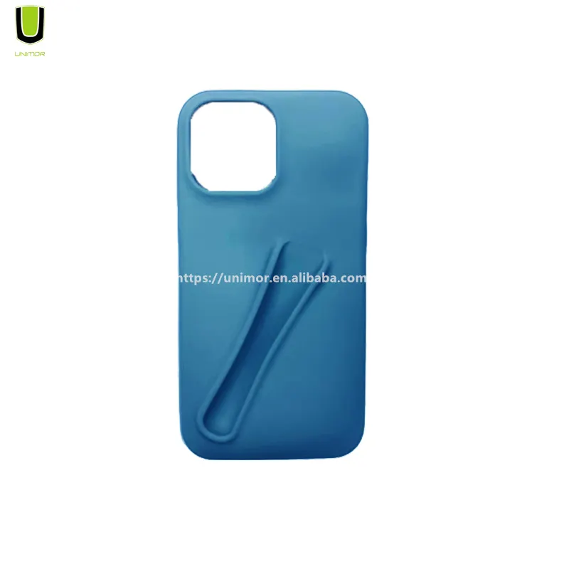 2024 Latest Design Lip Holder Lip Gloss Phone Case Rhode For iPhone 11 15 Pro Max Custom Silicone Wholesale Lip Phone Case