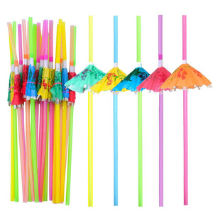 Pajitas de Plástico Reutilizables al por Mayor a Precio Económico, Decoraciones para Bodas y Campamentos, Plegables, Libres de BPA, Ecológicas y Biodegradables - Product Image 1