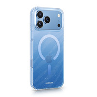 Coque de téléphone pour iPhone 18 Pro Max, motif rivière étoilée et ondulations aquatiques, étui magnétique dégradé pour Apple 17, protection anti-chute
