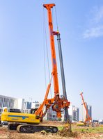 JOVE JVR360Z Foreuse rotative hydraulique, machine de forage de fondations et de pieux, d'origine Hunan, avec pompe à moteur compacte