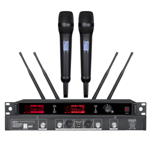 Micrófono Profesional EIF MY-5000 de Alta Calidad, Doble Canal, Dos Tipos de Cápsulas Disponibles, Carcasa Metálica, para Karaoke, Iglesia, Escenario - Product Image 1