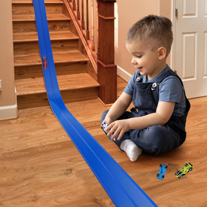 <span class=keywords><strong>Pista</strong></span> <span class=keywords><strong>de</strong></span> Carreras Flexible para Niños, Juguete <span class=keywords><strong>de</strong></span> Alta Venta, Compatible con Autos <span class=keywords><strong>Hot</strong></span> <span class=keywords><strong>Wheels</strong></span>, Pistas Enrollables Portátiles <span class=keywords><strong>de</strong></span> 2 Carriles con Ventosas Resistentes - Product Image 4
