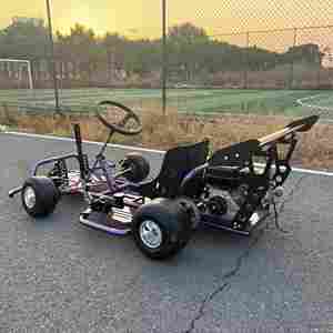 Pedale del freno per e-bike, go-kart biposto per due adulti con roll-bar per bambini, per drifting - Product Image 1