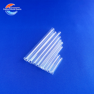 透明性の高い石英ガラス管中空厚壁腐食高温耐性曲げ加工サービス - Product Image 3