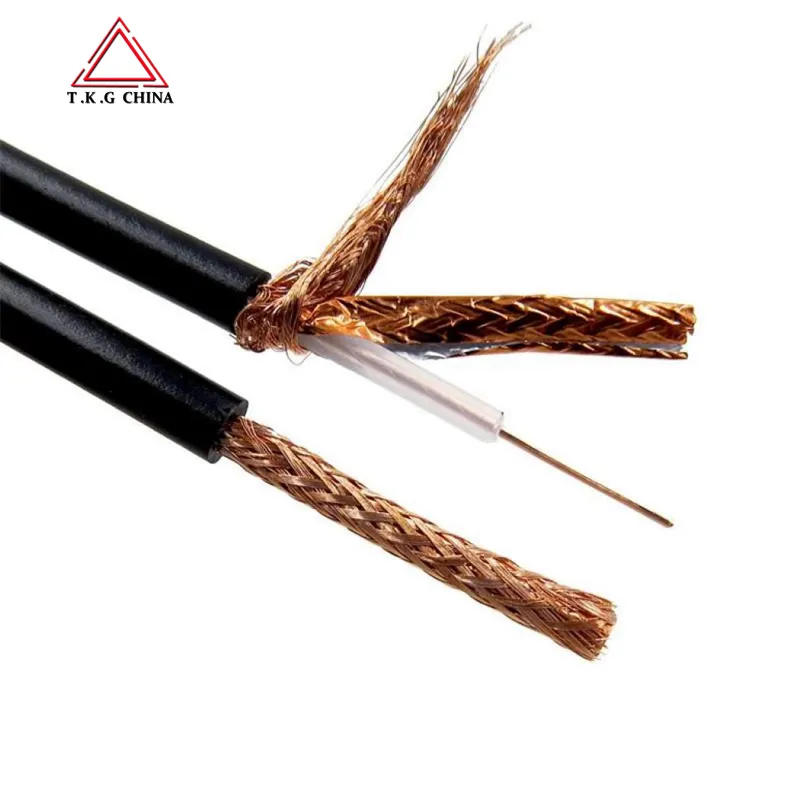 China TV Coaxial Cable Wire Rg59 2c Cable with Power copper conductor
