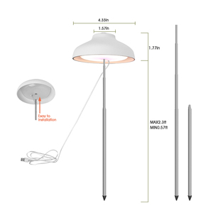Phát triển planter-Tabletop trắng ô mini phát triển ánh sáng trong nhà Herb phát triển Kit LED phát triển đèn trong nhà Vườn thực vật phát triển ánh sáng - Product Image 4