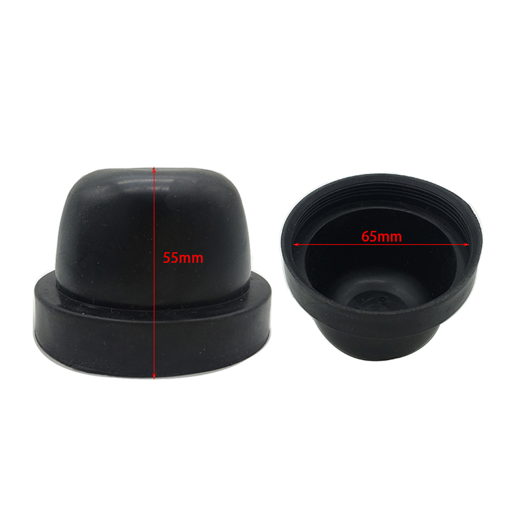Cache-poussière étanche Pour Phare De Voiture - Lot De 2, Caoutchouc PVC, Diamètre 70 Mm, Protection Ampoules LED