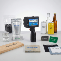 Impresora de Inyección de Tinta Portátil de Mano con Tinta de Secado Rápido para Códigos QR y Fechas de Caducidad