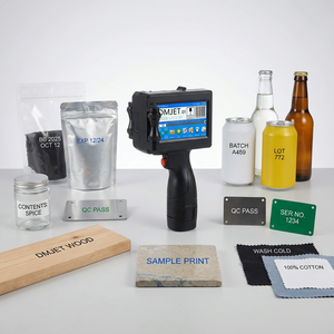 Impresora de Inyección de Tinta Portátil de Mano <span class=keywords><strong>con</strong></span> Tinta de Secado Rápido para Códigos QR y Fechas de Caducidad - Product Image 4