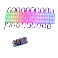 Module LED étanche WS2811 Symphony pleine couleur avec variateur, moulage par injection trois lumières, DC12V 5W 160lm/W, pour caractères lumineux extérieurs