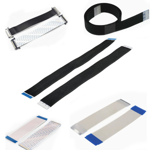 Câble plat flexible à pas de 0,5 mm avec gaine EVA, ignifuge et antichoc, pour connexion de tête d'impression / écran LCD / capteur - Product Image 1