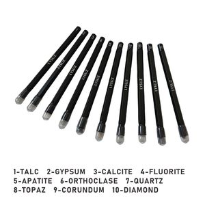 Testeur <span class=keywords><strong>de</strong></span> dureté des minéraux portable LYSUZ Mohs 1-10 pour pierres précieuses, bijoux, pierres brutes, outil d'identification pour la construction <span class=keywords><strong>de</strong></span> sols - Product Image 2