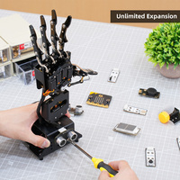 Robot de programación AI Smart Vision AiHand para aprendizaje y rendimiento impulsado por Microbit