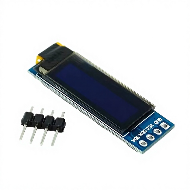 091-Inch OLED LCD Display Module IIC 128x32 Compatible with 33V-5V