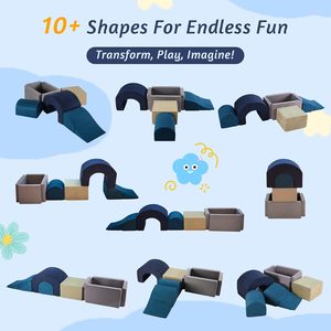 Blocs d'escalade en mousse souple personnalisés OEM, aire de jeux en mousse souple pour tout-petits, blocs d'escalade pour enfants, mobilier d'intérieur en mousse souple - Product Image 2