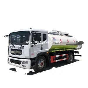 4X2 Euro 6 Dongfeng 13000 Liter Riolering Vacuümwagen