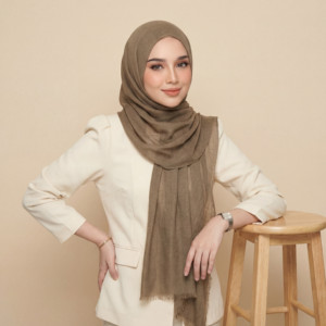 Hitverkopende lichtgewicht, ademende modal hijab met kleurovergang, zachte sjaals en shawls voor moslimvrouwen, zomerfeest - Product Image 1