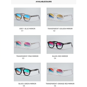 <span class=keywords><strong>Occhiali</strong></span> <span class=keywords><strong>da</strong></span> <span class=keywords><strong>Sole</strong></span> <span class=keywords><strong>Rotondi</strong></span> alla Moda con Montatura TR90 Sunray, Lenti Colorate, Designer, Protezione UV400, Polarizzati, <span class=keywords><strong>da</strong></span> <span class=keywords><strong>Donna</strong></span> e Uomo 2026 - Product Image 5