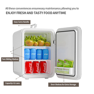 Mini réfrigérateur personnalisé de meilleure qualité 18 litres réfrigérateur de beauté cosmétiques <span class=keywords><strong>petit</strong></span> réfrigérateur mini portable - Product Image 6