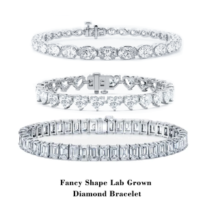 Pulsera de cadena tipo tenis de diamantes sintéticos de joyería fina personalizada para mujer, oro de 14K/18K, cultivados en laboratorio, para fiesta, boda, regalo, <span class=keywords><strong>tercera</strong></span> persona - Product Image 4