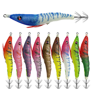 Shrimp Lure with Squid Hook Effective Jigging <strong>Bait</strong> for Salmon Sea Bass Tilapia Freshwater <strong>Fish</strong> in Rivers - Product Image 2