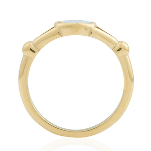 Anillo de piedras preciosas de ópalo de compromiso de China hecho barato Promesa de amor eterno Compromiso - Product Image 4