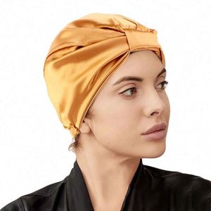 Gorro de Satén Ajustable Unisex para Uso Diario, para Dormir, para el Cuidado del Cabello y para Pacientes con Cáncer, Venta al Por Mayor, Entrega Rápida, Personalizable OEM - Product Image 5