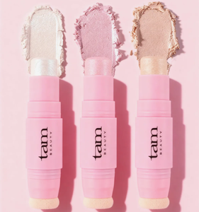 TAM BEAUTY JELLY BEAM SILKY HIGHLIGHTER STICK 01 MOON STONE KBeauty Textura Perlada con Brillo Lunar - Product Image 1