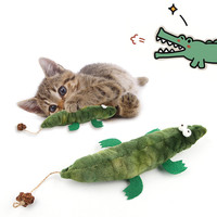 Grappige Kat Speelgoed Catnip Galfruit Kauw Speelgoed Voor Kitten Kussen Teaser Interactieve Pluche Kat Kattenkruid Speelgoed