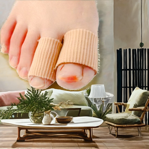 Fundas de nailon cortables para los dedos, corrector de juanetes para dedos separados, funda para dedos superpuestos para día y noche - Product Image 4