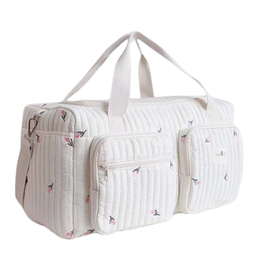 Borsa da Viaggio in Tessuto di Cotone, Borsa per Imballaggio Bagagli per Studenti - Product Image 1