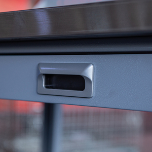 Banc <span class=keywords><strong>de</strong></span> travail en acier inoxydable robuste, directement <span class=keywords><strong>de</strong></span> l'usine, avec tiroirs, plaque suspendue et trou <span class=keywords><strong>de</strong></span> vidange d'huile, banc <span class=keywords><strong>de</strong></span> travail pour mécanicien - Product Image 6