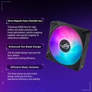 Refroidisseur de processeur ASU RYUJIN III 360 ARGB EXTREME, refroidisseur de processeur AIO tout-en-un, flux d'air élevé, ventilateurs magnétiques statiques, ordinateur Ca - Product Image 3