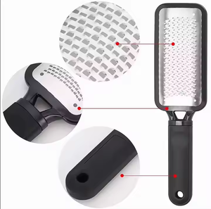 مبرد أقدام ضخم احترافي لإزالة الجلد الميت من الستانلس ستيل، أداة سبا بلاستيكية للعناية بالقدم، إكسسوارات الجمال والعناية الشخصية - Product Image 6