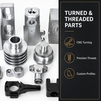 Pièces métalliques personnalisées de qualité uniforme, usinage CNC de production en série fiable, précision ±0,01 mm