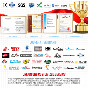 Joghn Chăm Sóc Bàn Chân Người Đàn Ông Khỏe Mạnh Đầy Đủ Chiều Dài 3.5Cm Vòm Cao EVA Lót Cho Nam Giới Giày Dụng Cụ Chỉnh Hình Pro Lót Vòm Đế - Product Image 3