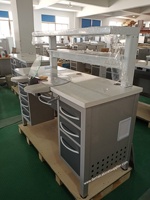 Meubles dentaires de conception personnalisée de haute qualité banc de travail de laboratoire dentaire Tables de laboratoire dentaire