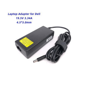 อะแดปเตอร์แปลงไฟ AC ขนาด 4.5*3.0 มม. 19.5V 3.34A <span class=keywords><strong>65W</strong></span> สำหรับแล็ปท็อป <span class=keywords><strong>Dell</strong></span> Latitude 13 14 15 3000 Inspiron หัวต่อแบบกลม - Product Image 2