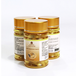 Cápsulas complejas herbales de jengibre negro tailandés Cordyceps OEM, potenciador de energía para hombres y fibra dietética - Product Image 4