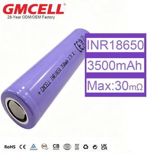 แบตเตอรี่ลิเธียม 3.7V 18650 3500mAh ขายส่ง รุ่น INR18650 แบตเตอรี่ Li-ion สำหรับชุดแบตเตอรี่เครื่องมือไฟฟ้า - Product Image 1
