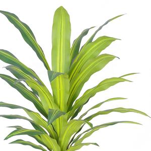 Украшение для гостиной в помещении зеленое растение искусственное дерево драцена в горшке искусственное Тропическое растение Дракон кровь дерево - Product Image 3