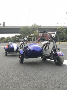 Nuevo Triciclo Eléctrico <span class=keywords><strong>de</strong></span> Ocio al Aire Libre 2026 con Sidecar para Pasajeros, Scooter <span class=keywords><strong>Chopper</strong></span> City Cocoa - Product Image 6