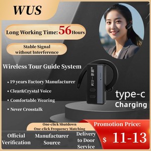 Récepteurs pour visiter la cathédrale Notre-Dame de <span class=keywords><strong>Paris</strong></span> 56 heures 999 canaux 2.4G 100 mètres système de guide touristique dispositif pièce audio - Product Image 4