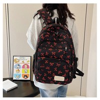 Nueva Mochila Escolar de Tres Piezas con Cierre Oxford para Estudiantes Universitarias, Gran Capacidad, para Viajes, Moda, Combinable con Todo