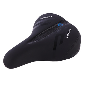 Selle de vélo Lanerica, coussin de siège de vélo de montagne, grand siège doux et confortable pour adultes unisexes 1832 - Product Image 4