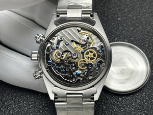 Reloj Mecánico para Hombre con Apariencia Elegante y Estilizada, Combinación de Colores, Manecillas Luminosas y Diseño Meticuloso - Product Image 5