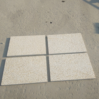 Carreaux de pierre en granit jaune rouillé chinois G350 au design moderne 60x60